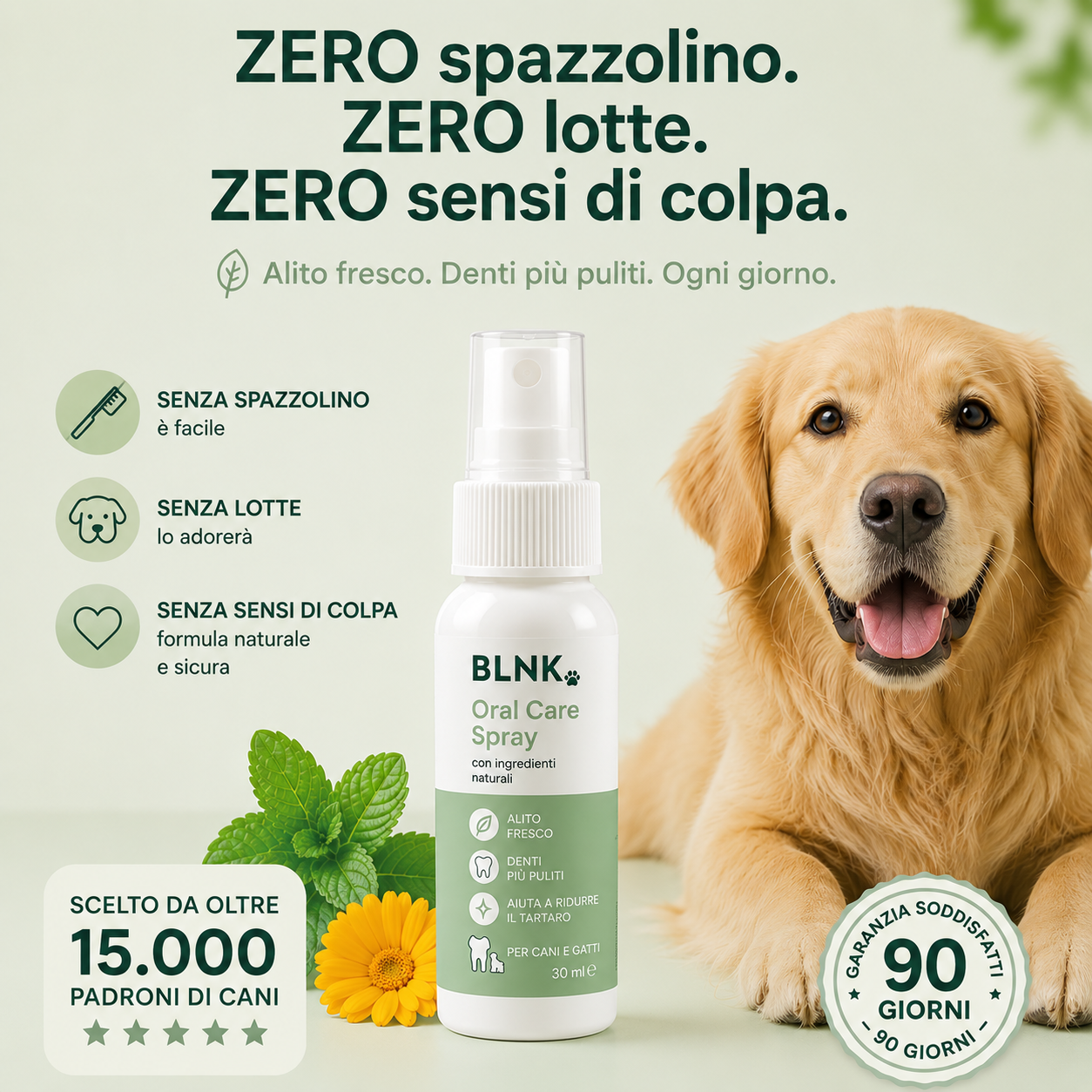 BLNK DentaCare™ - Aiuta a ridurre placca e tartaro per un alito più fresco