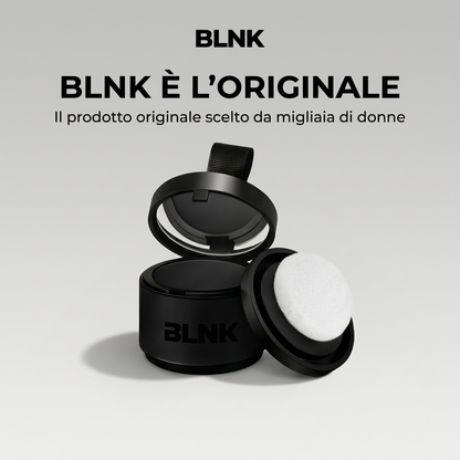 BLNK Hairline Powder – Copri Ricrescita e Diradamento in Pochi Secondi