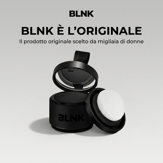 BLNK Hairline Powder – Copri Ricrescita e Diradamento in Pochi Secondi